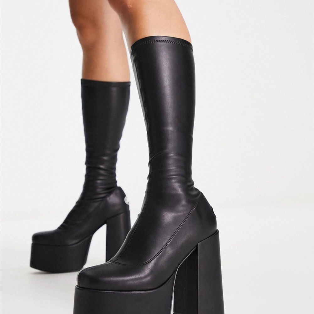 Nokwol Emmie Platform Knee Boots